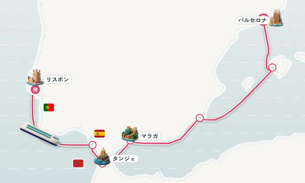 航路マップ
