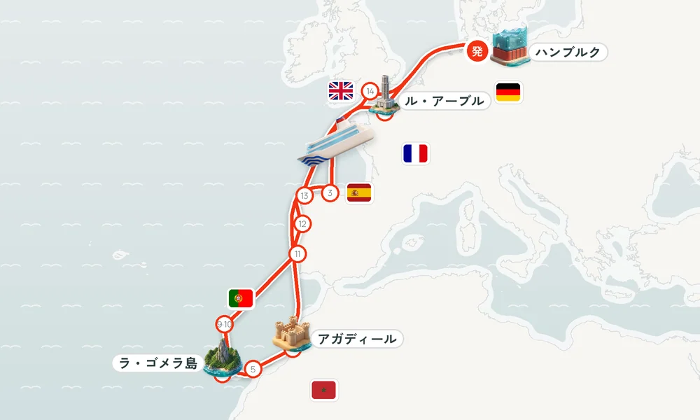 航路マップ