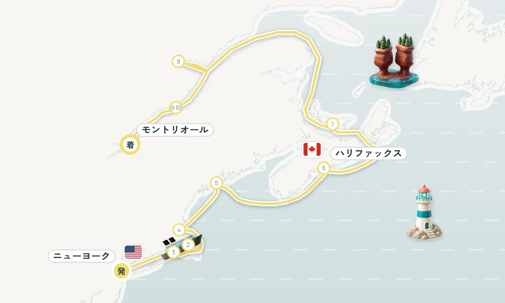 航路マップ