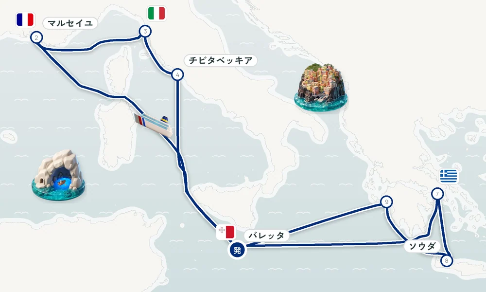 航路マップ