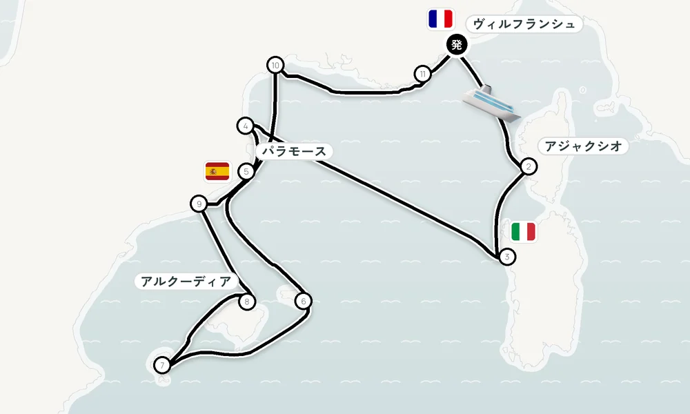 航路マップ