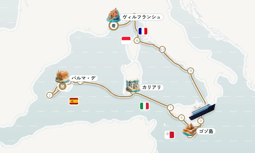 航路マップ