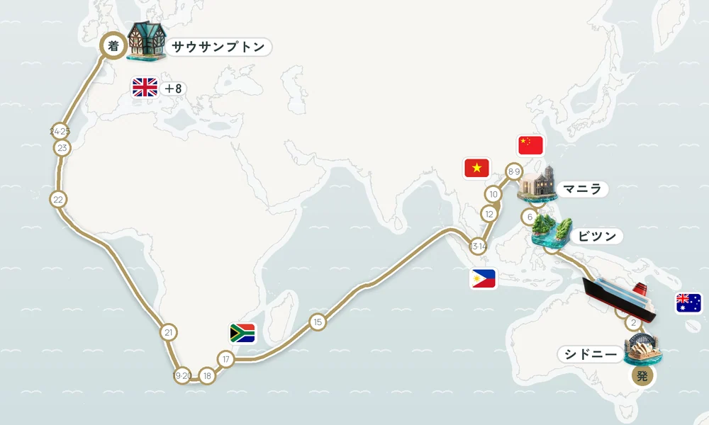 航路マップ