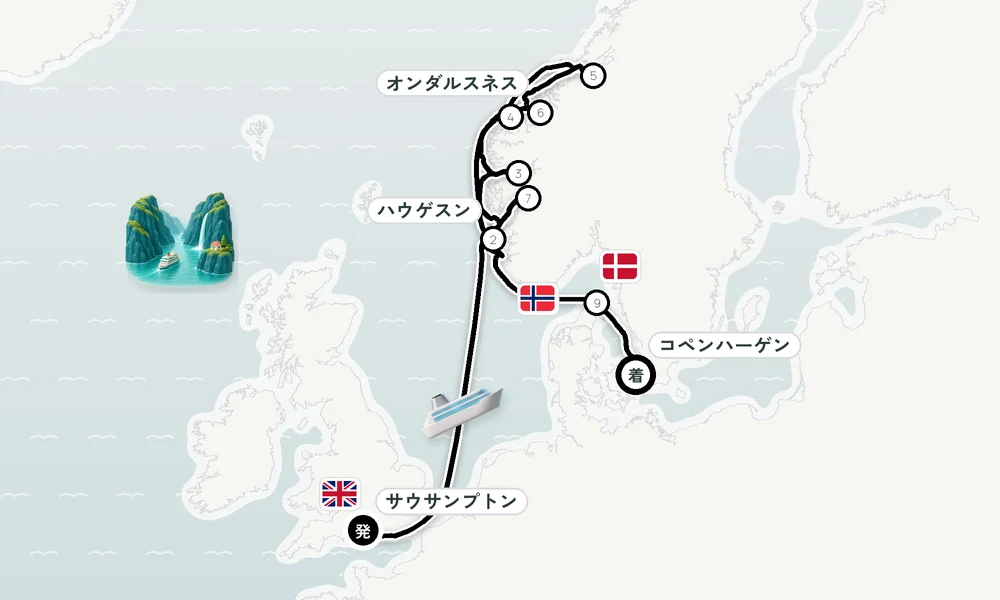 航路マップ