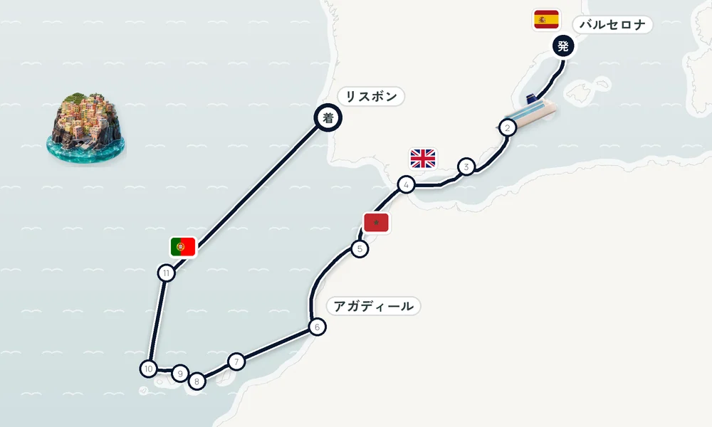 航路マップ