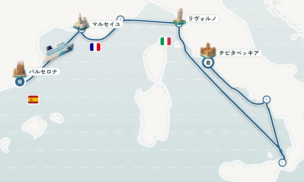 航路マップ