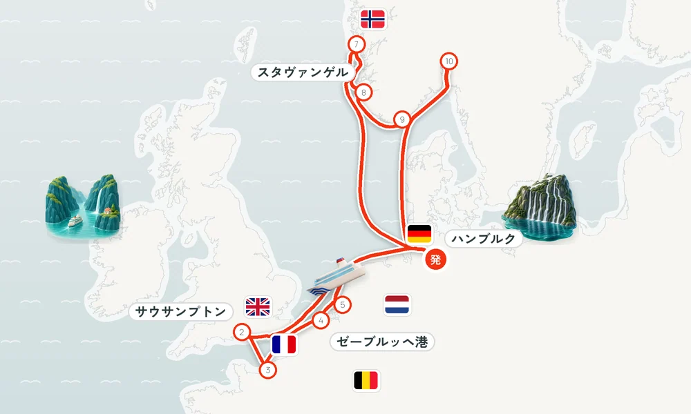 航路マップ