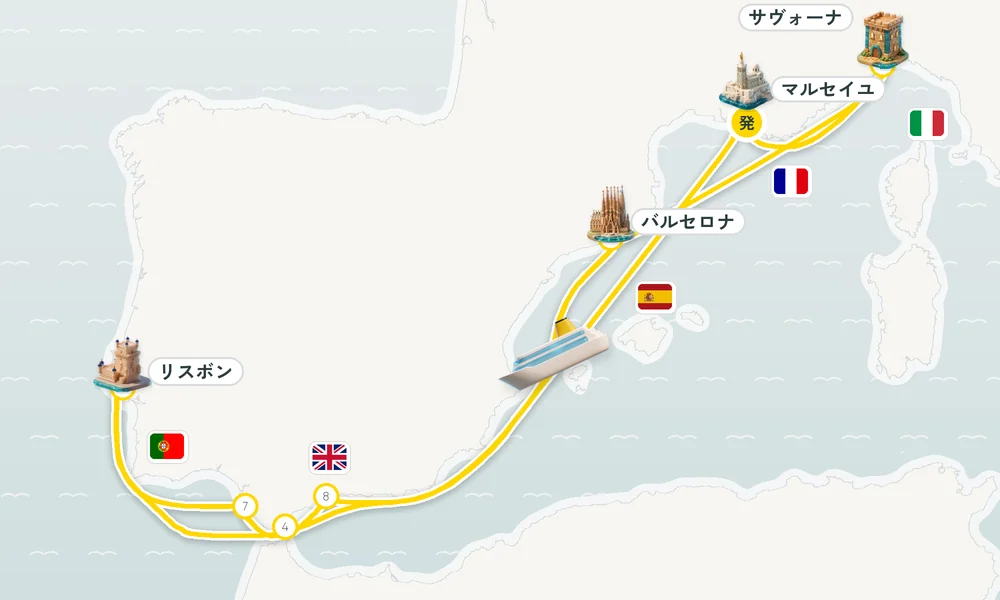 航路マップ
