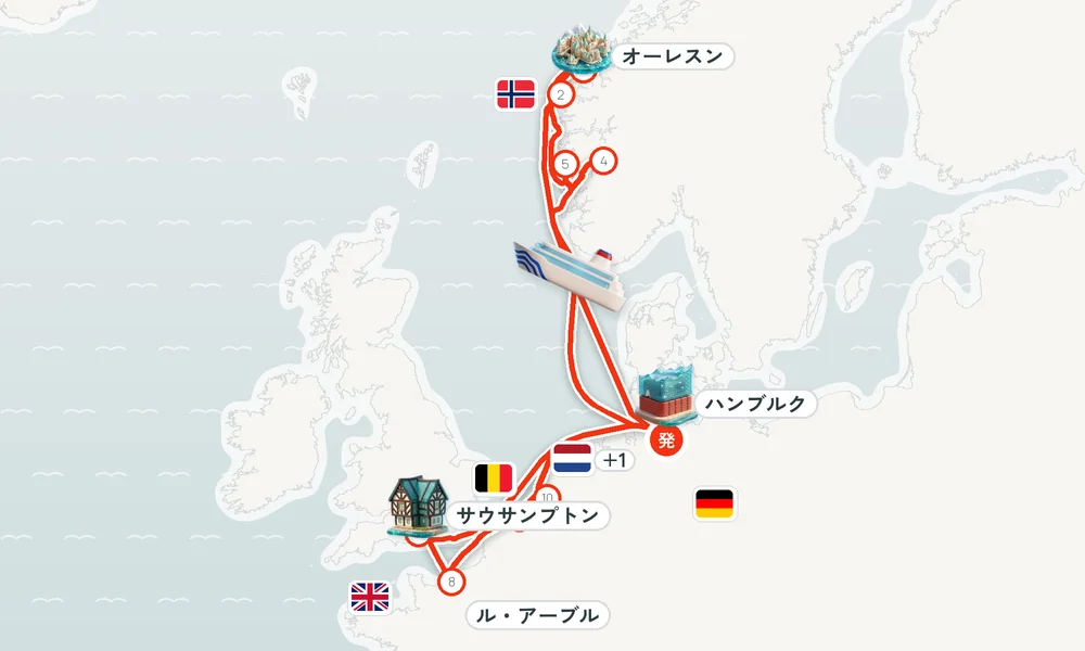 航路マップ