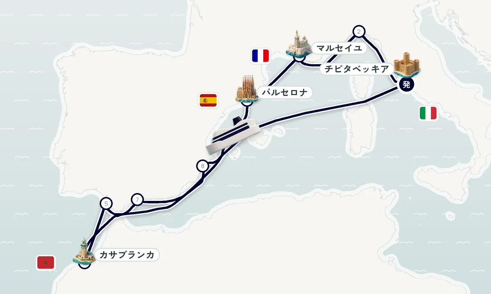 航路マップ