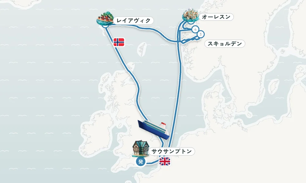 航路マップ