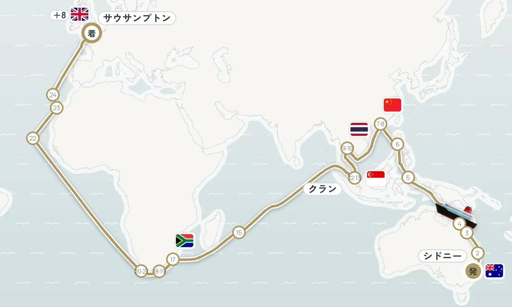 航路マップ