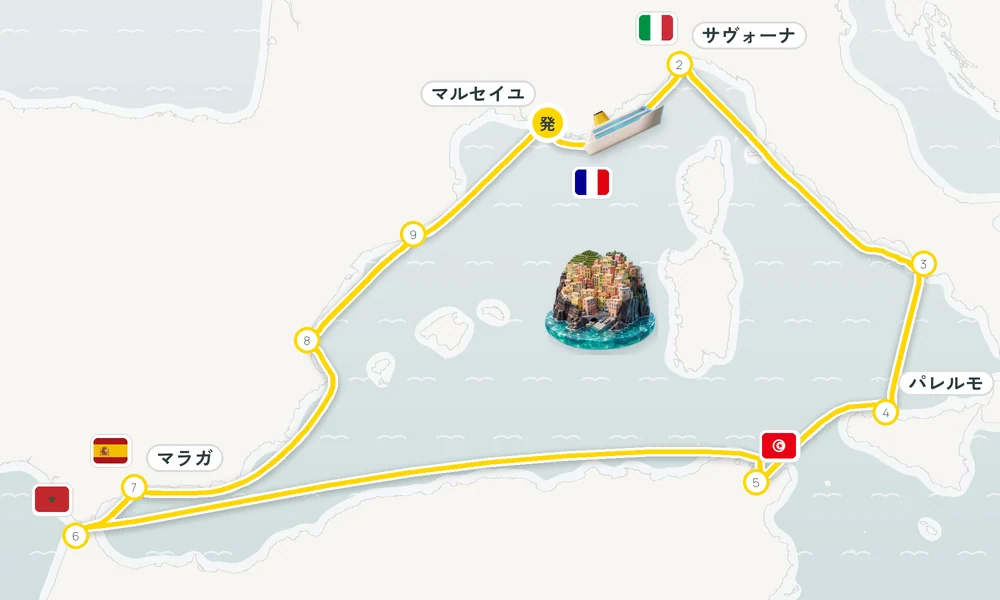 航路マップ