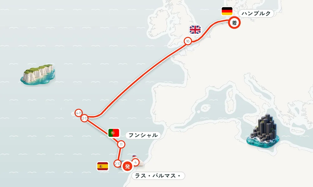 航路マップ