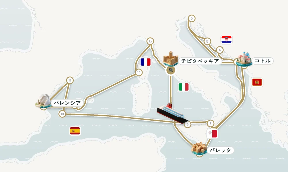 航路マップ