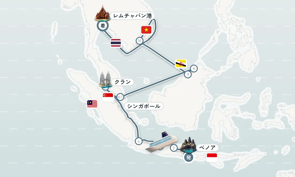 航路マップ