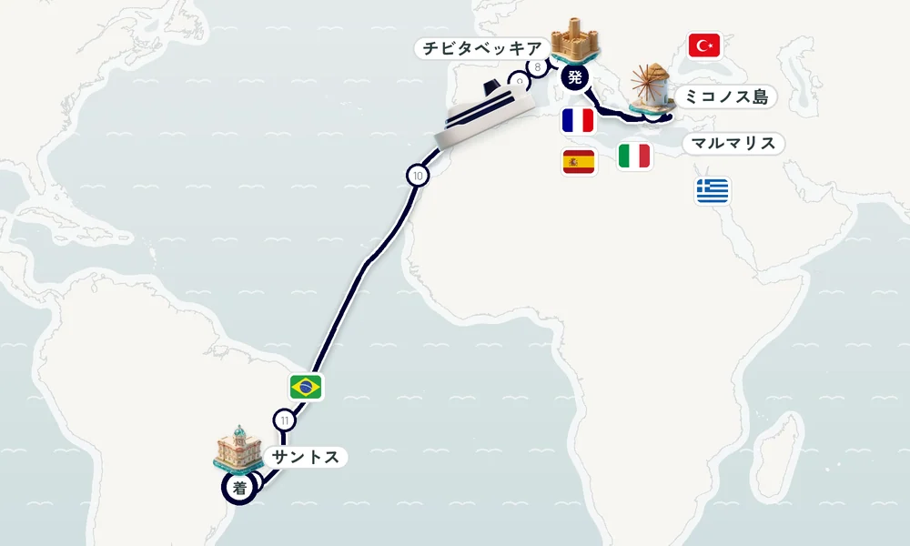 航路マップ