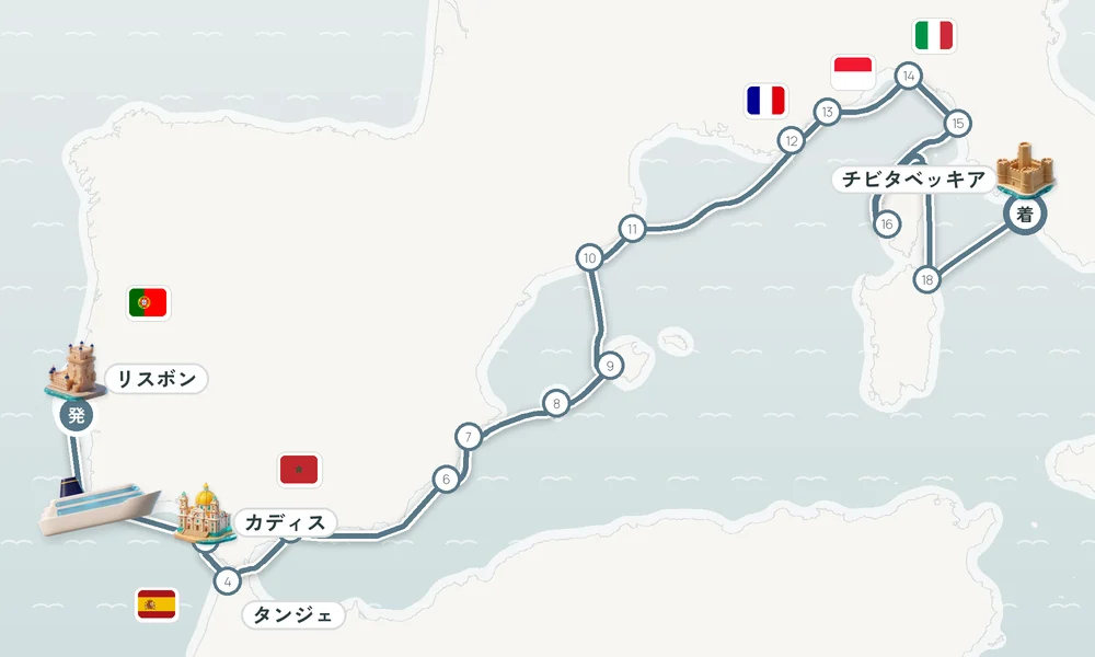 航路マップ