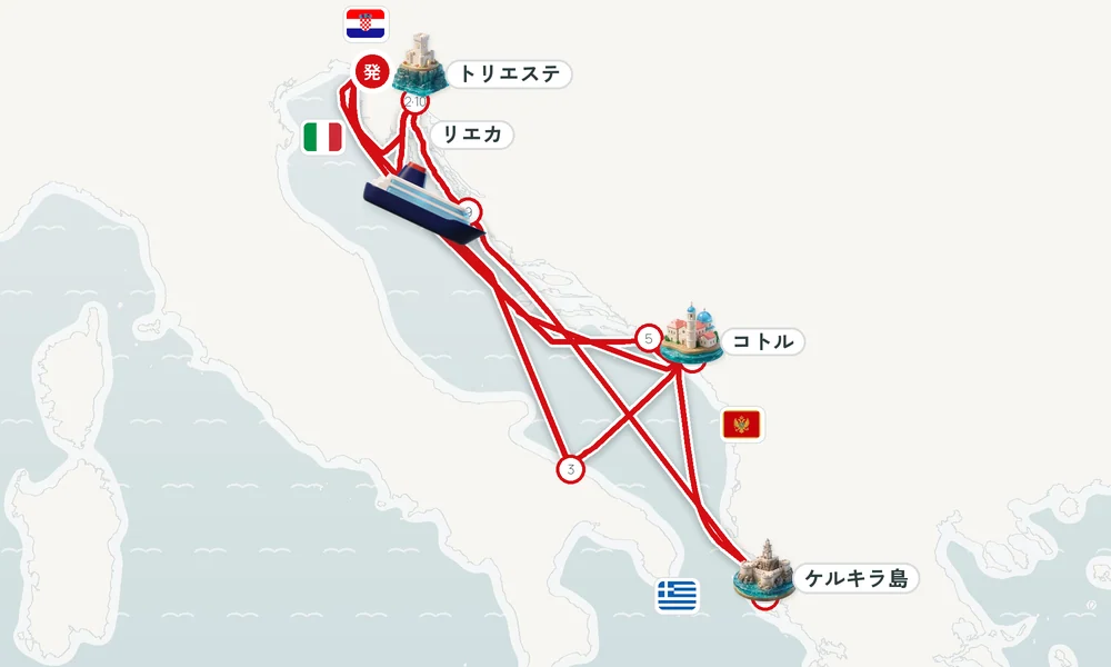 航路マップ