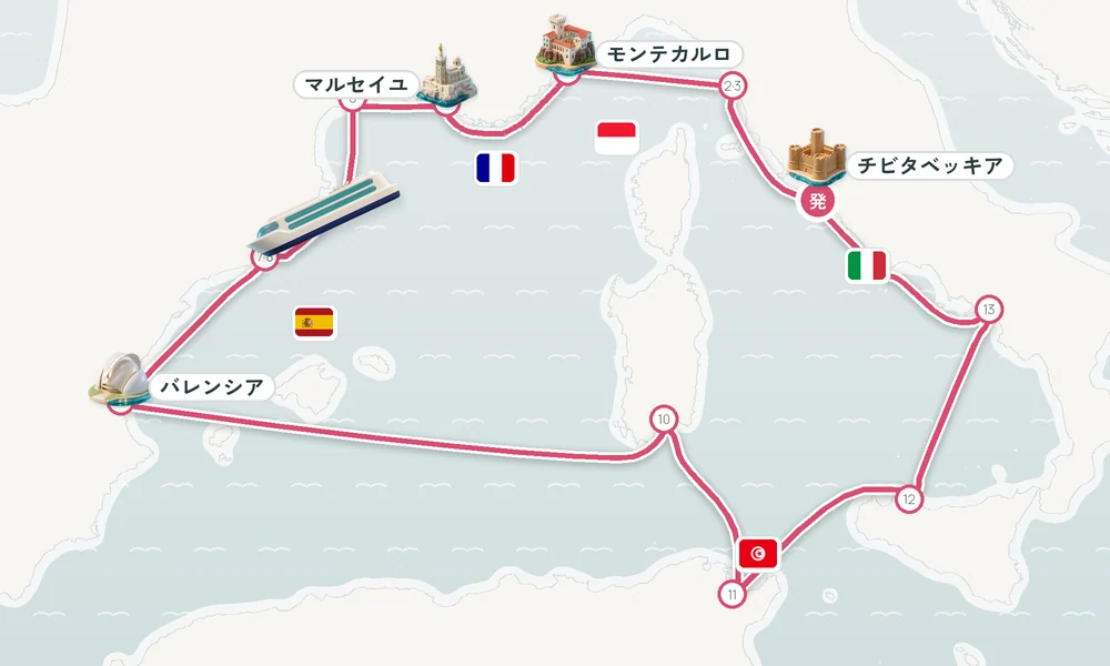 航路マップ