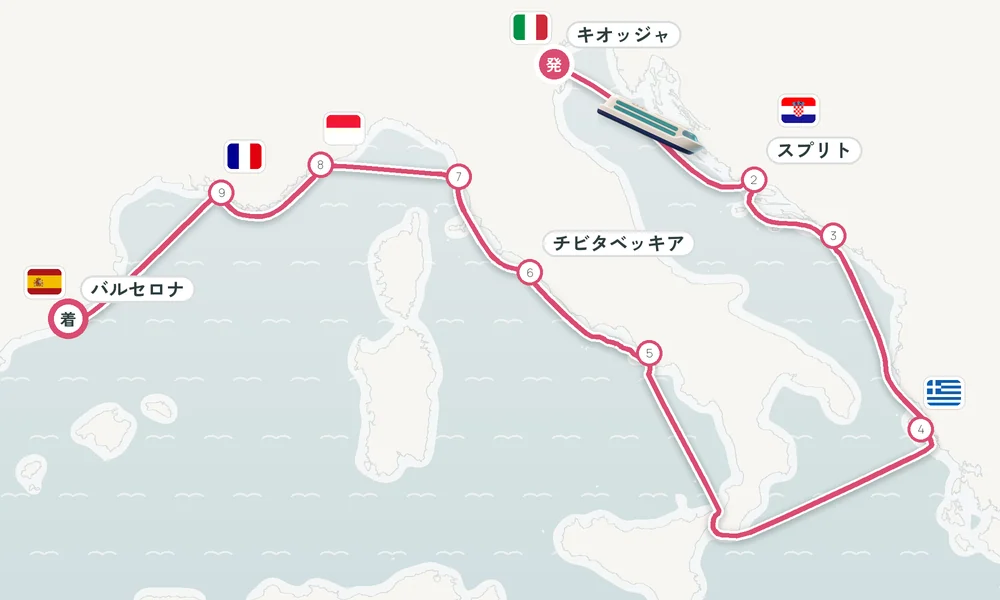 航路マップ
