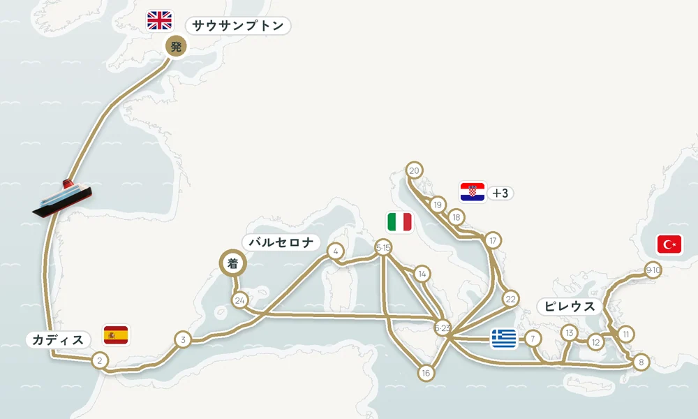 航路マップ
