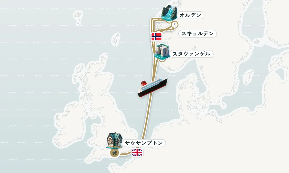航路マップ