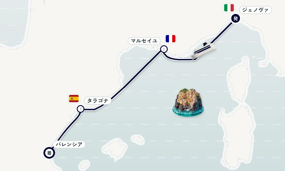 航路マップ