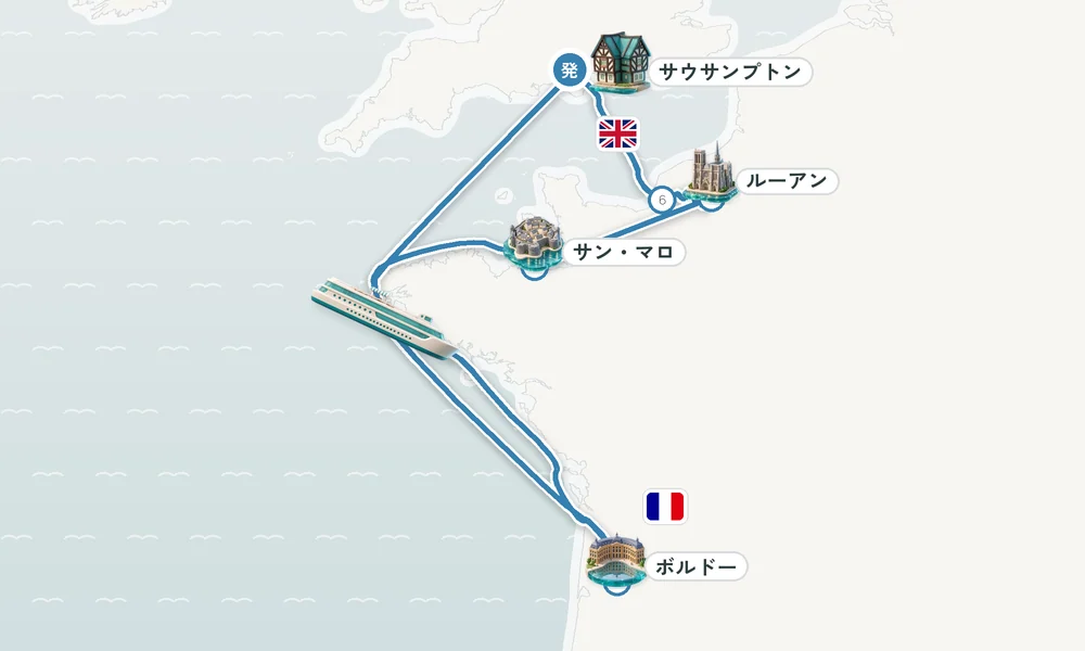 航路マップ