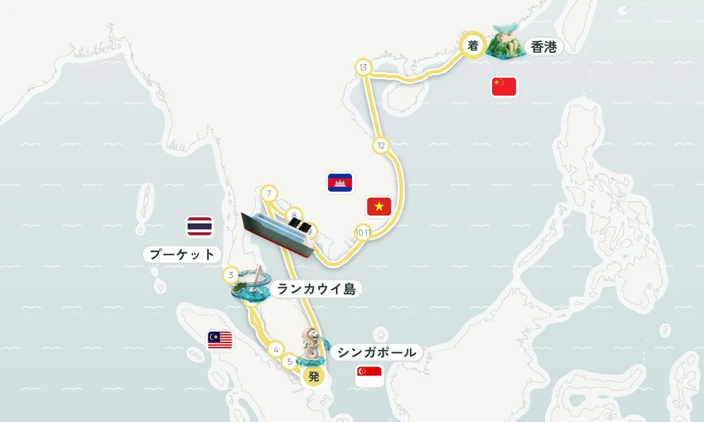 航路マップ