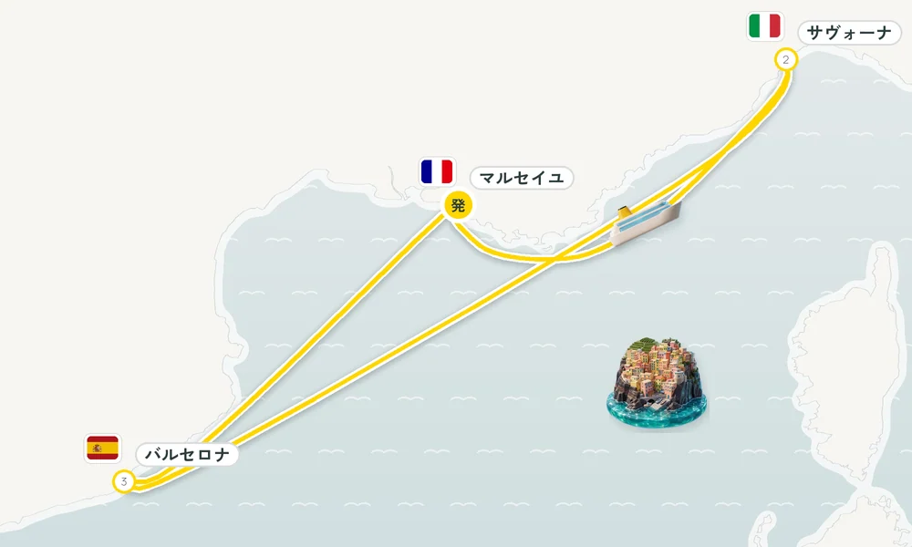航路マップ