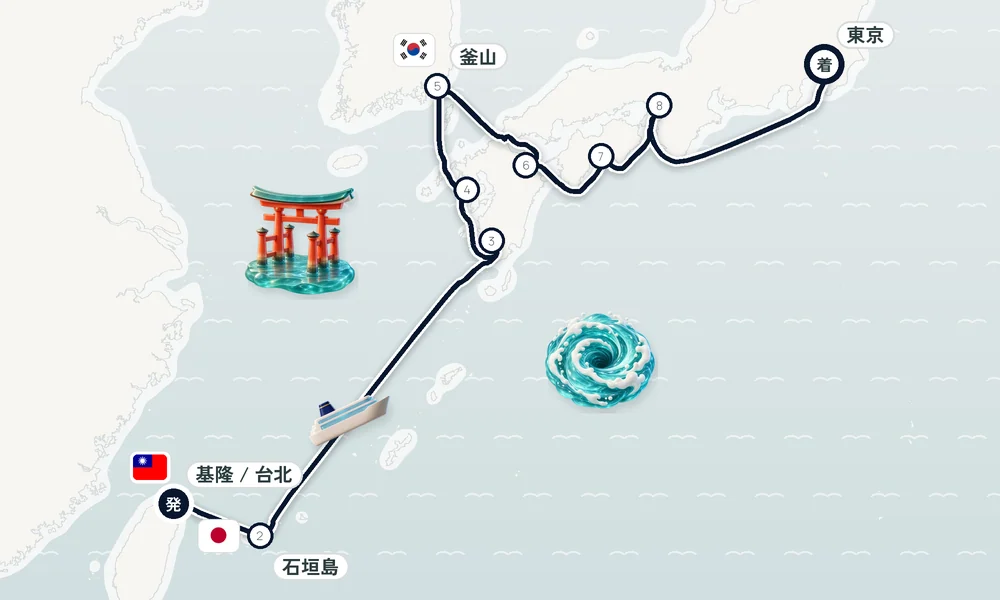航路マップ