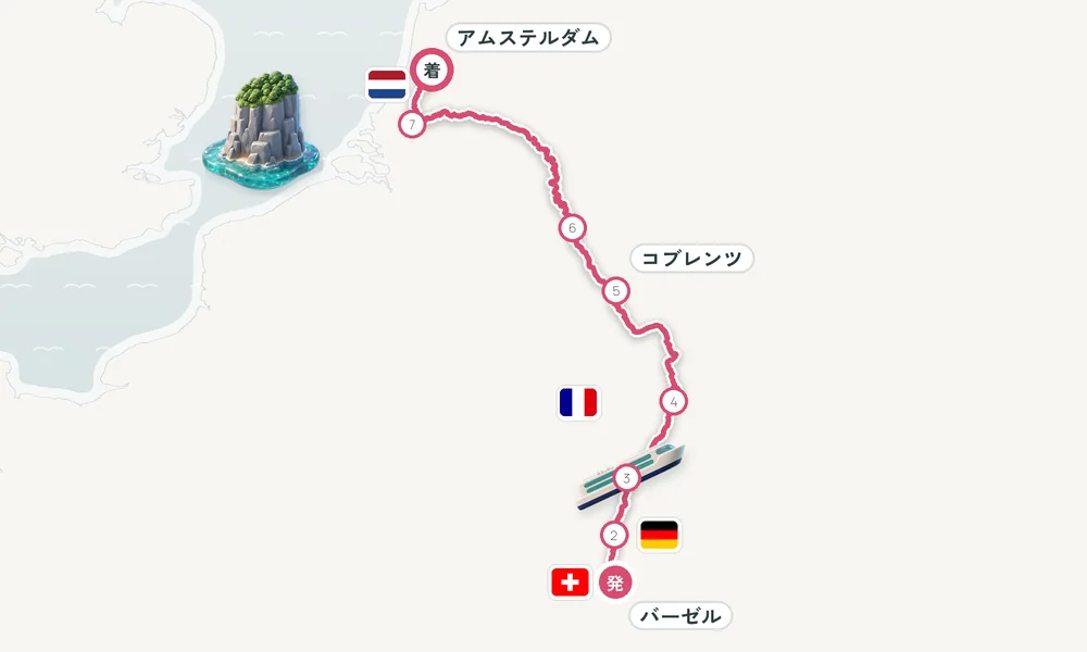 航路マップ