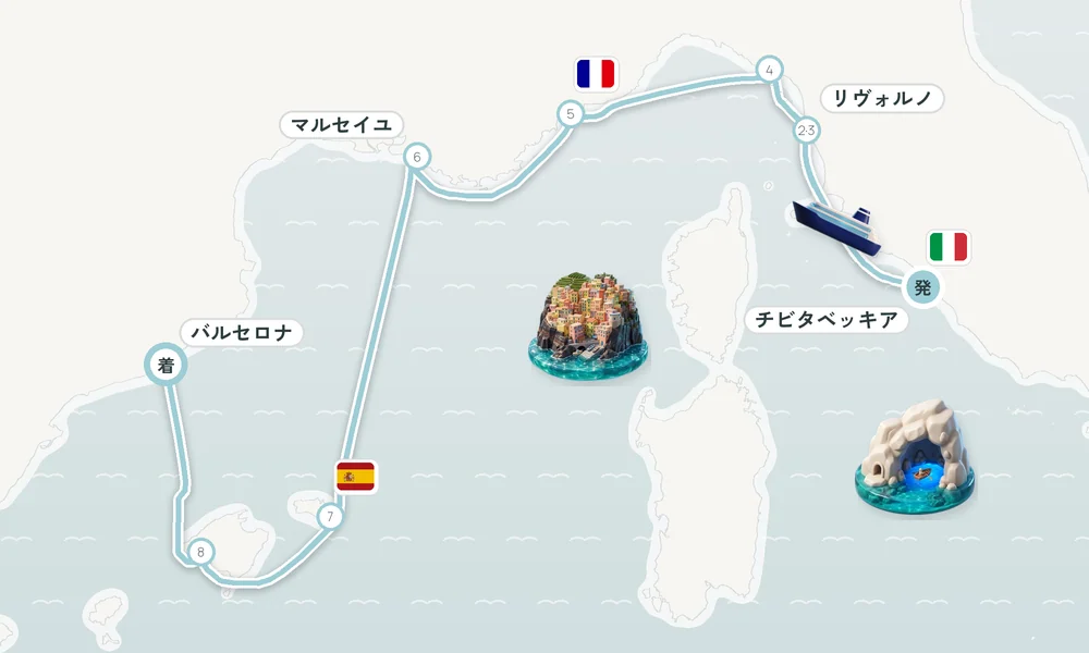 航路マップ