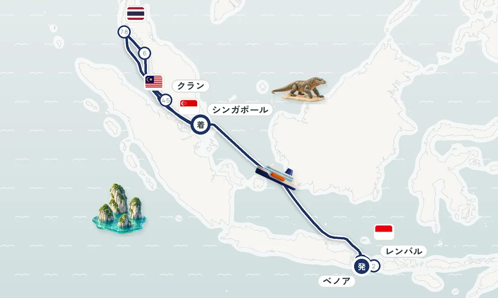 航路マップ