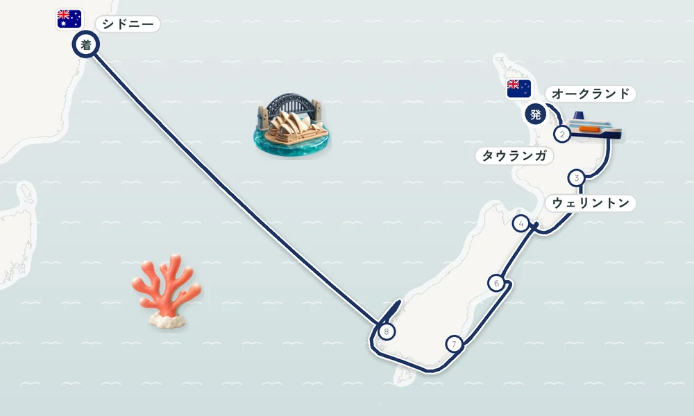航路マップ
