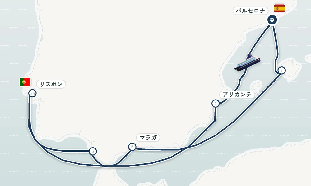 航路マップ