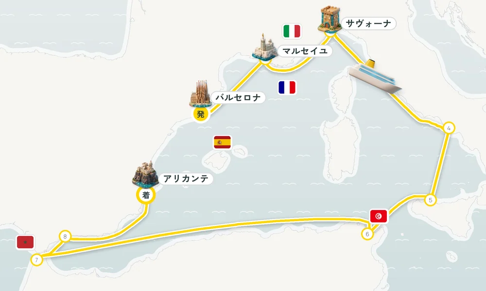 航路マップ