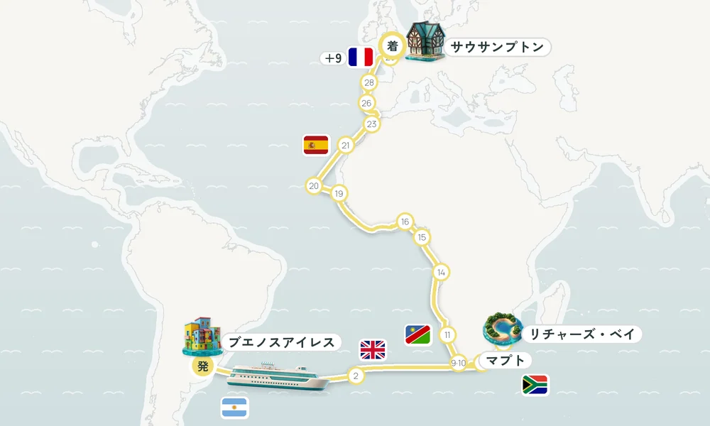 航路マップ