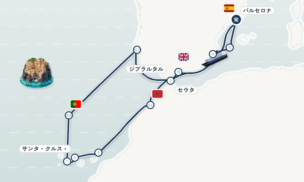 航路マップ