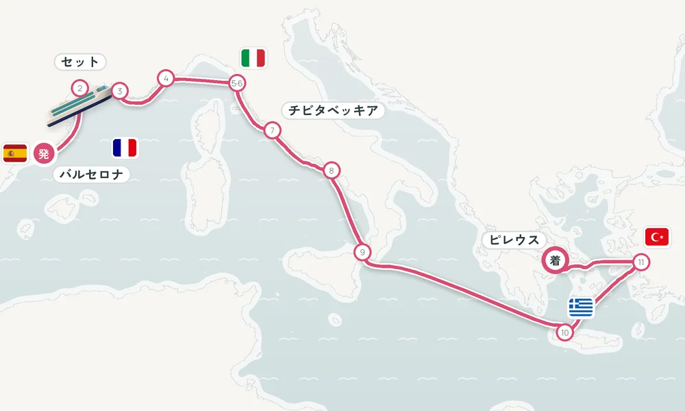 航路マップ