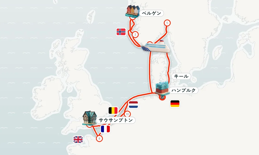 航路マップ