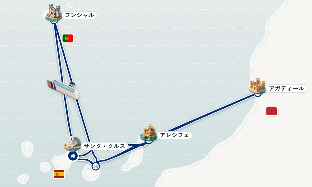 航路マップ