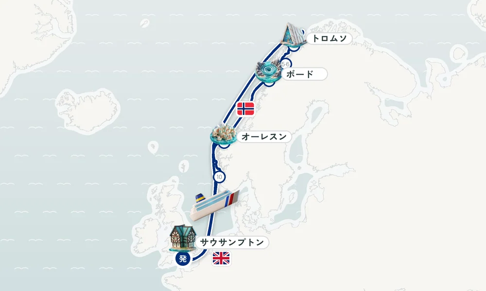 航路マップ