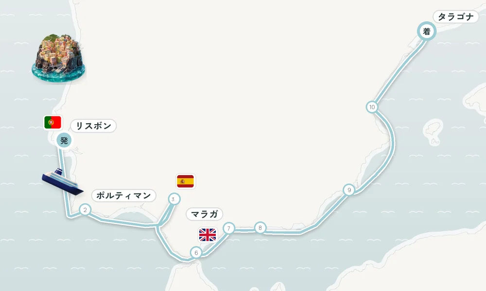航路マップ