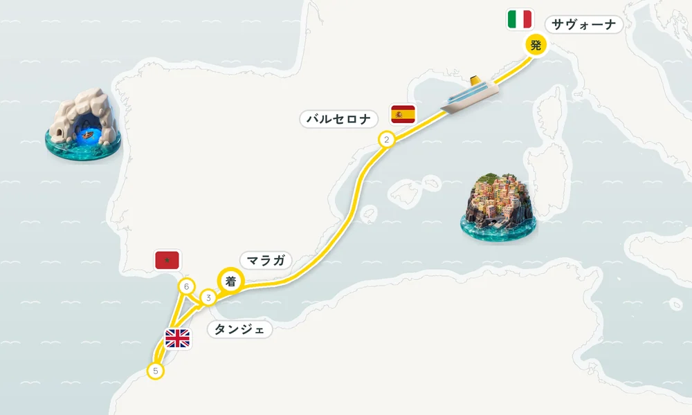 航路マップ
