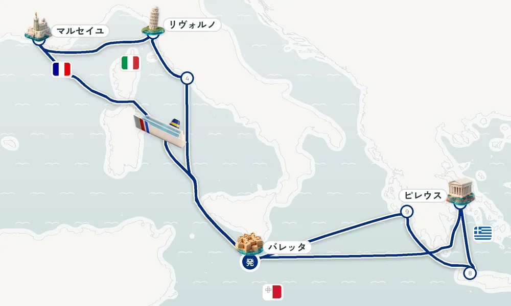 航路マップ