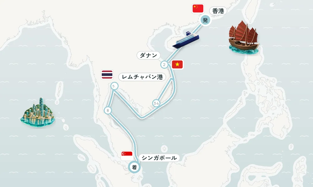 航路マップ