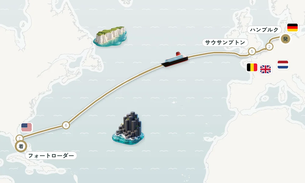 航路マップ