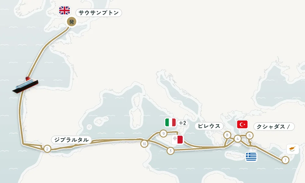 航路マップ